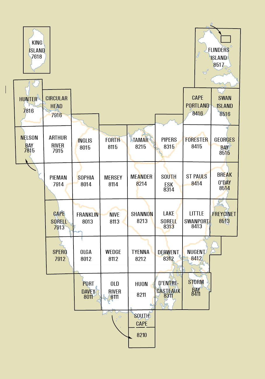 Digital Complete State 1:100000 Coverage