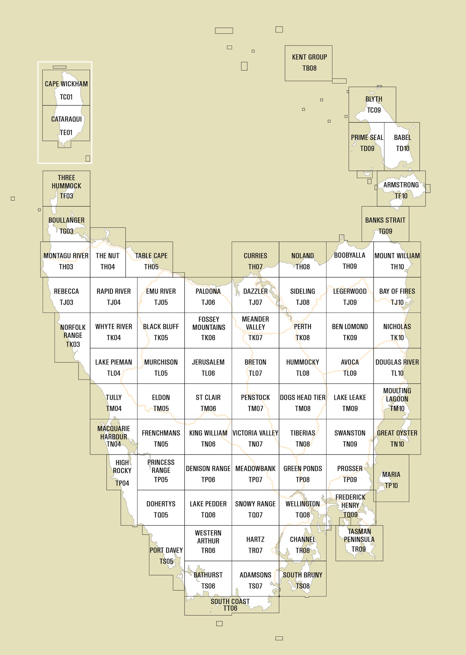 Digital Complete State 1:50 000 Coverage