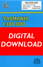 Nelson Bay 1:100000 Topographic Map
