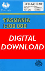 Cover of digital Circular Head 1:100 000 Series map