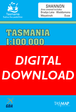 Cover of digital Shannon 1:100 000 Series map
