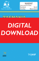 Cover of digital Nugent 1:100 000 Series map