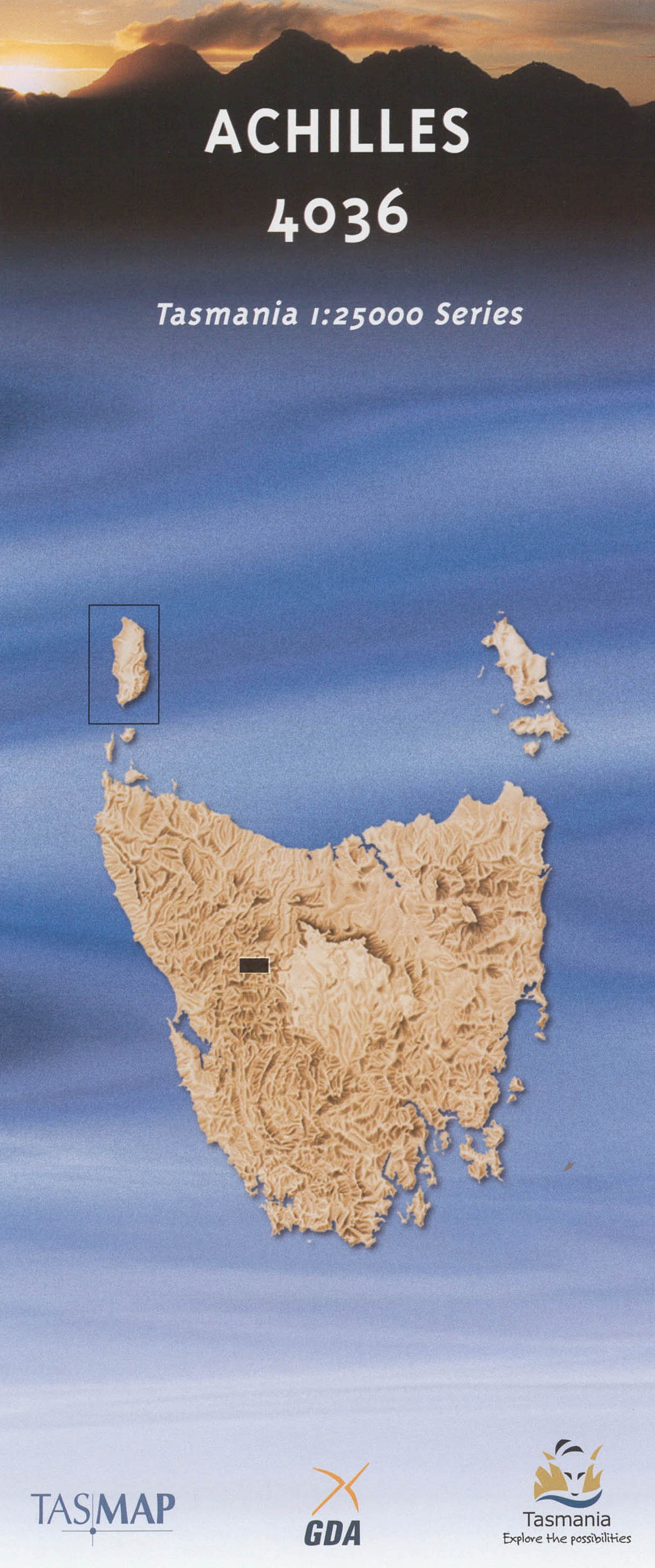 Achilles 1:25000 Topographic/Cadastral Map