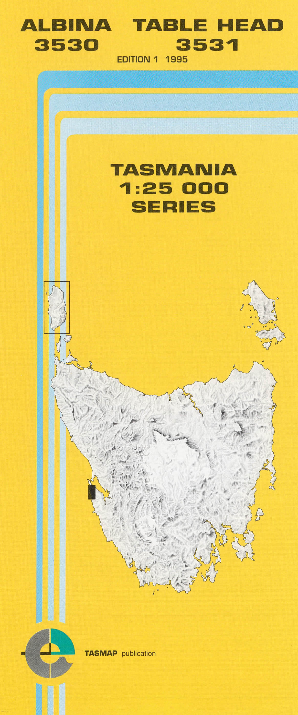 Albina-Table Head 1:25000 Topographic/Cadastral Map