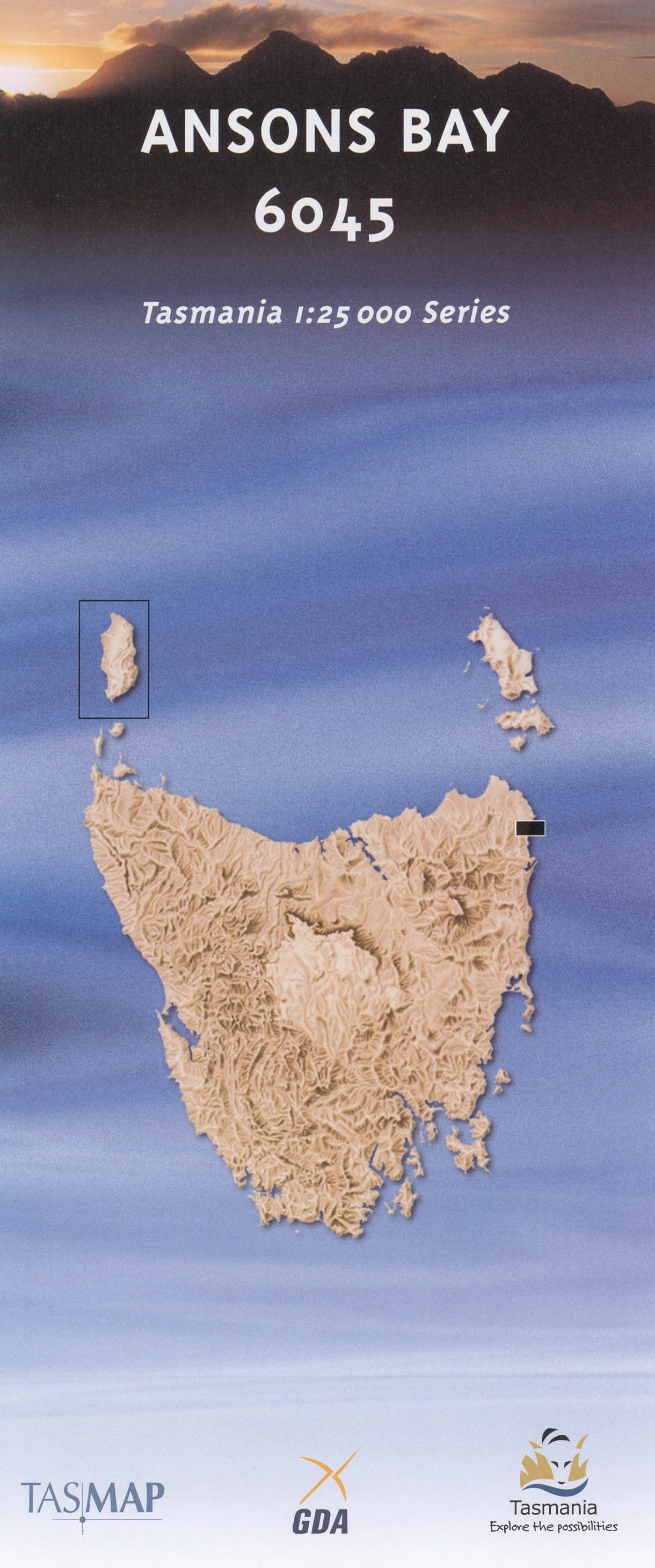Ansons Bay 1:25000 Topographic/Cadastral Map