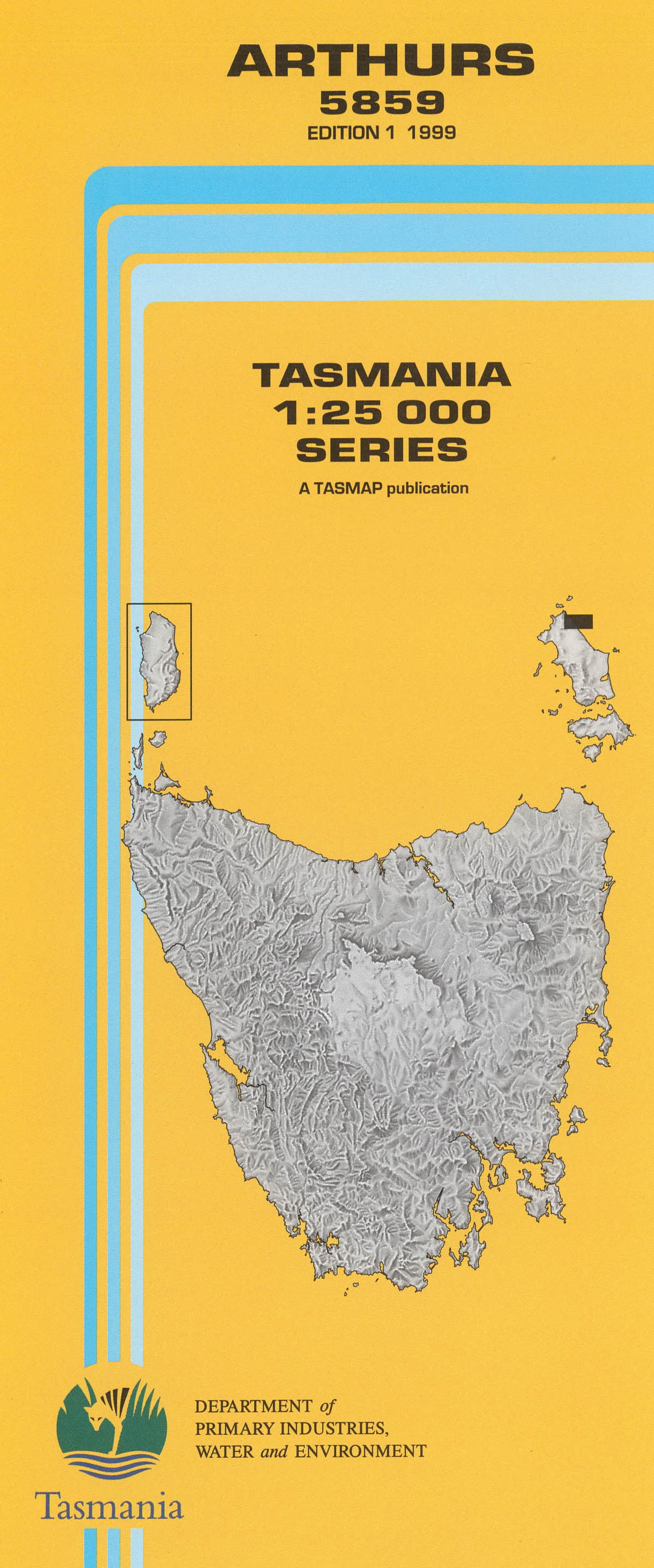 Arthurs 1:25000 Topographic/Cadastral Map