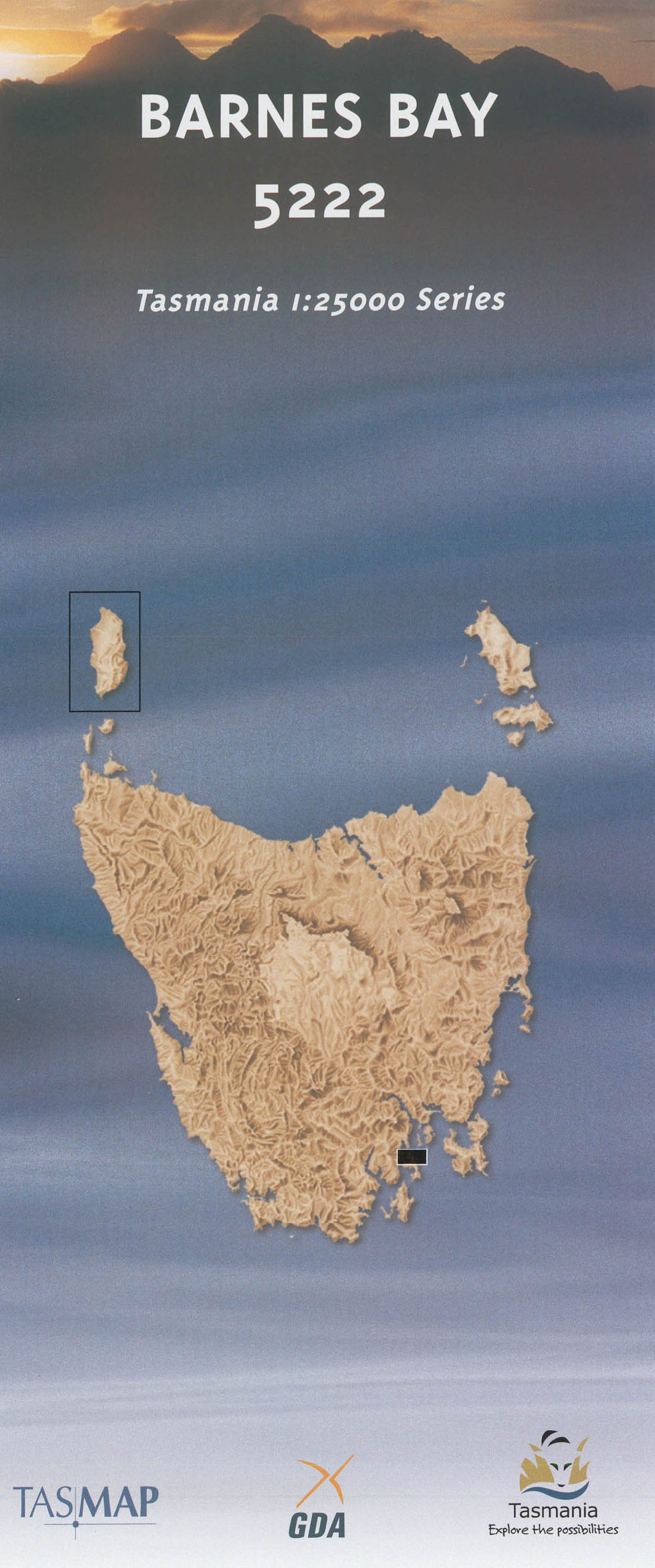 Barnes Bay 1:25000 Topographic/Cadastral Map