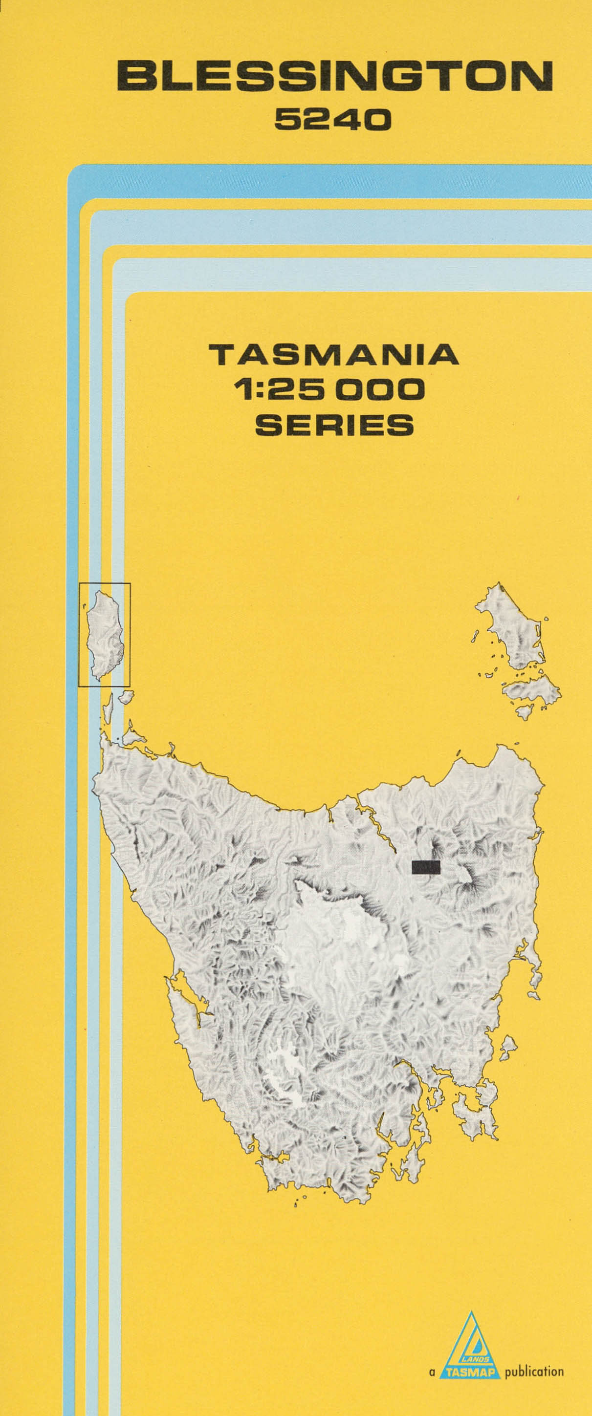 Blessington 1:25000 Topographic/Cadastral Map