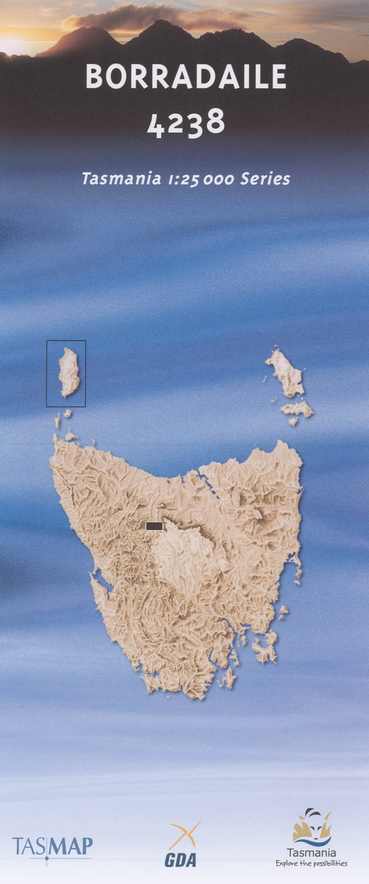 Borradaile 1:25000 Topographic/Cadastral Map