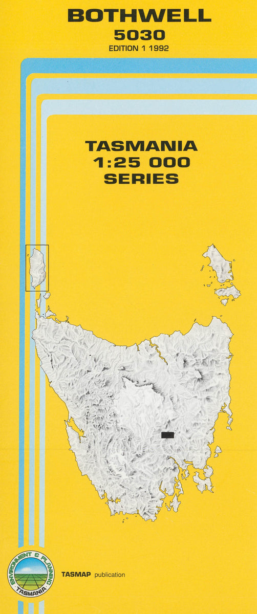 Bothwell 1:25000 Topographic/Cadastral Map – TASMAP