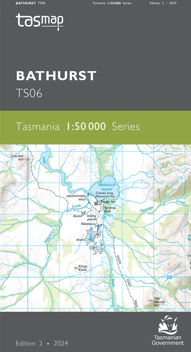 Cover of Bathurst TS06 1:50 000 Series map
