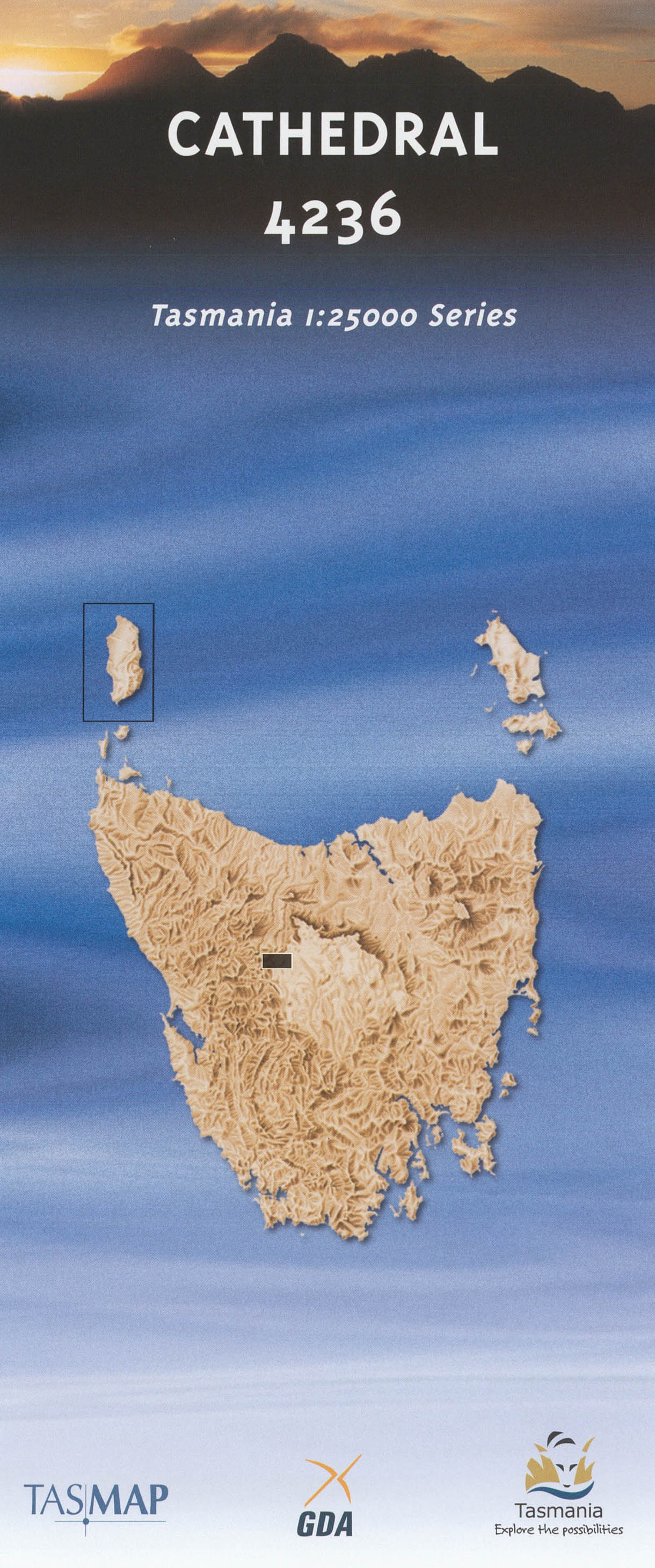 Cathedral 1:25000 Topographic/Cadastral Map