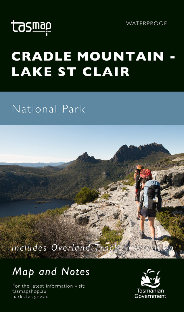 Cover of Cradle Mountain - Lake St Clair National Park map