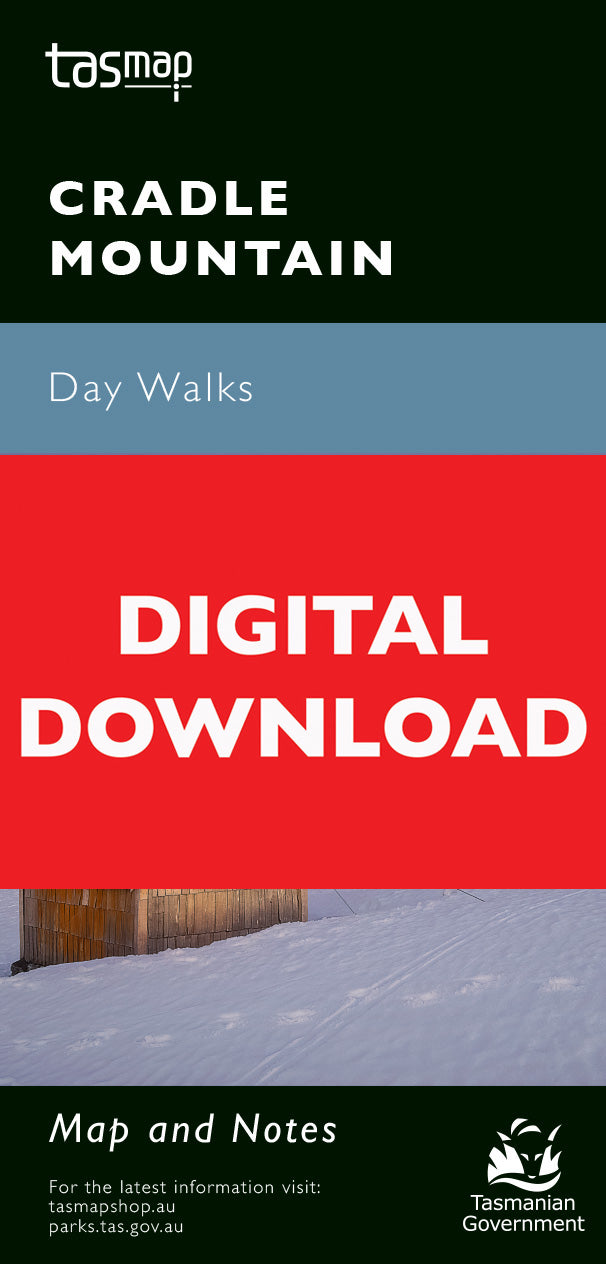 Cover of digital Cradle Mountain Day Walk map