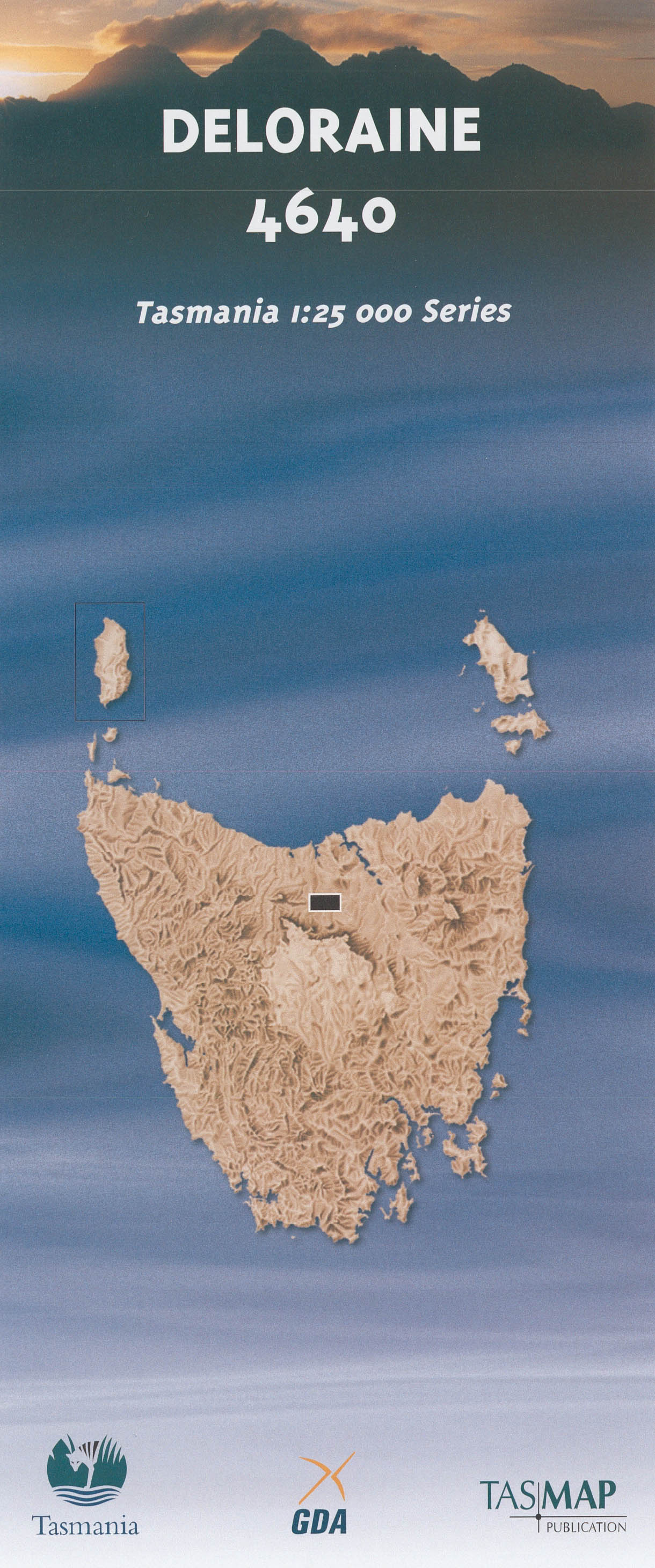 Deloraine 1:25000 Topographic/Cadastral Map