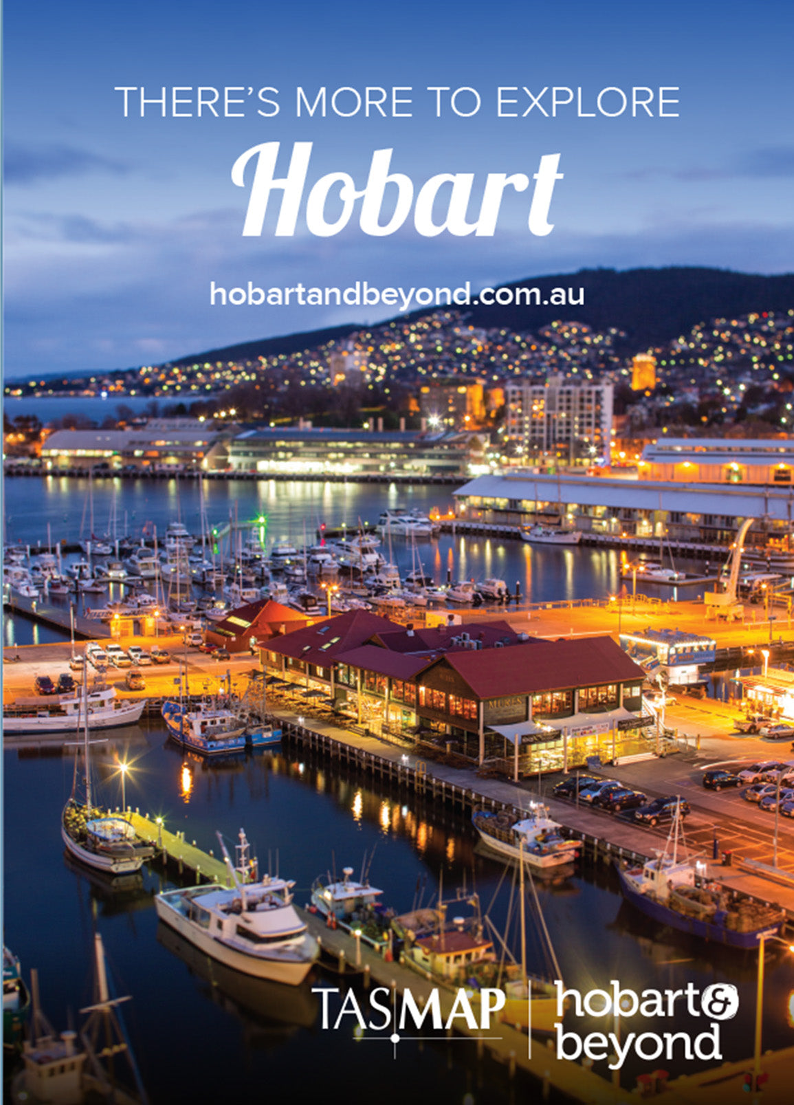 Cover of Explore Hobart map