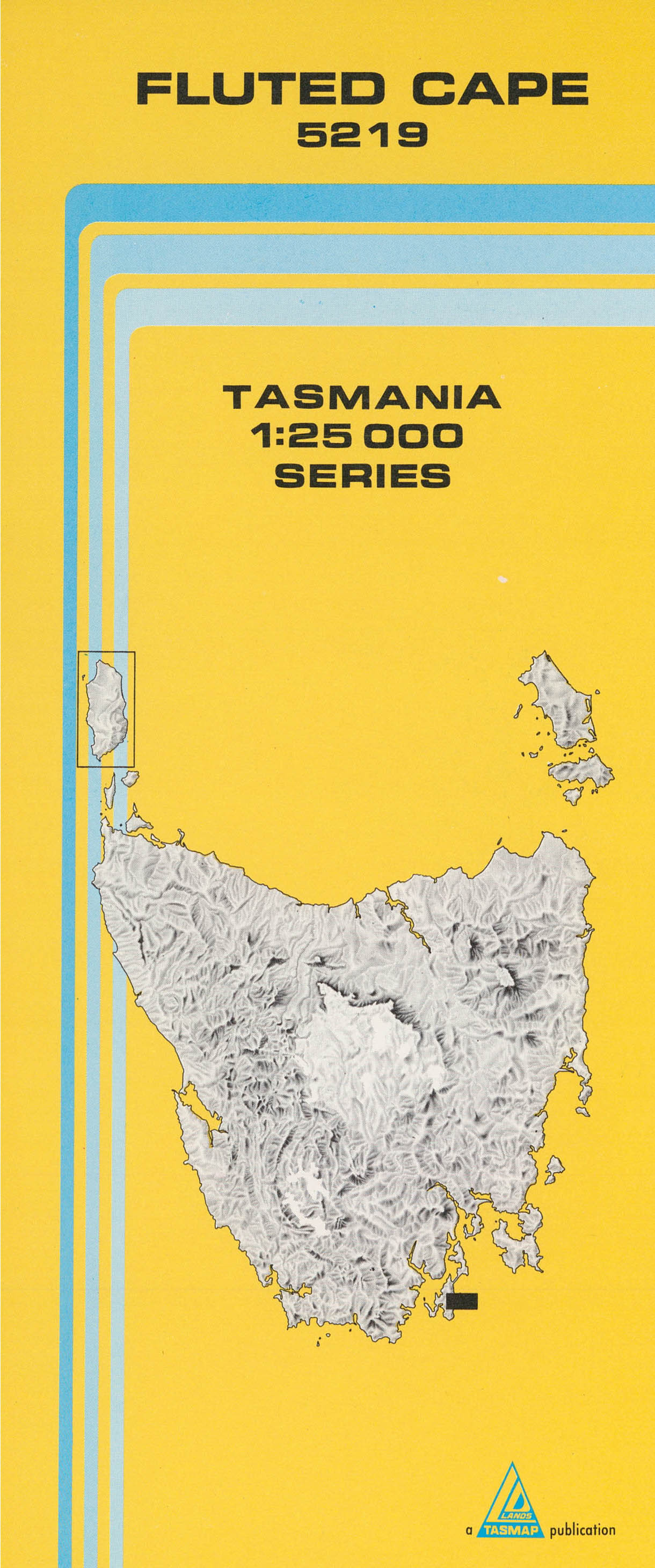 Fluted Cape 1:25000 Topographic/Cadastral Map