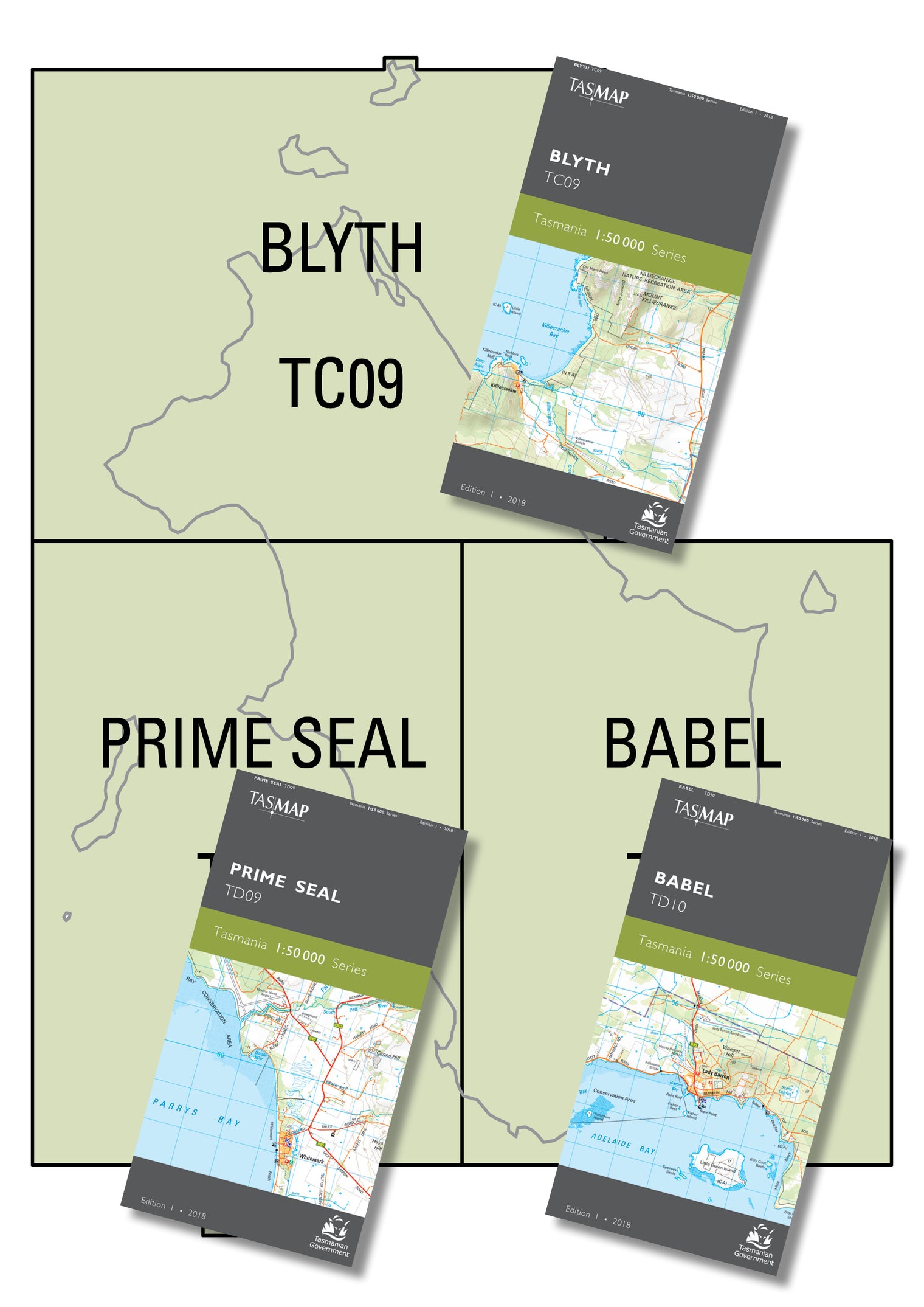 Flinders Island 1:50 000 bundle inclusions