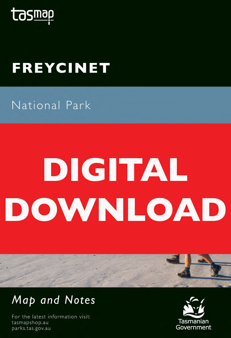 Cover of digital Freycinet National Park map