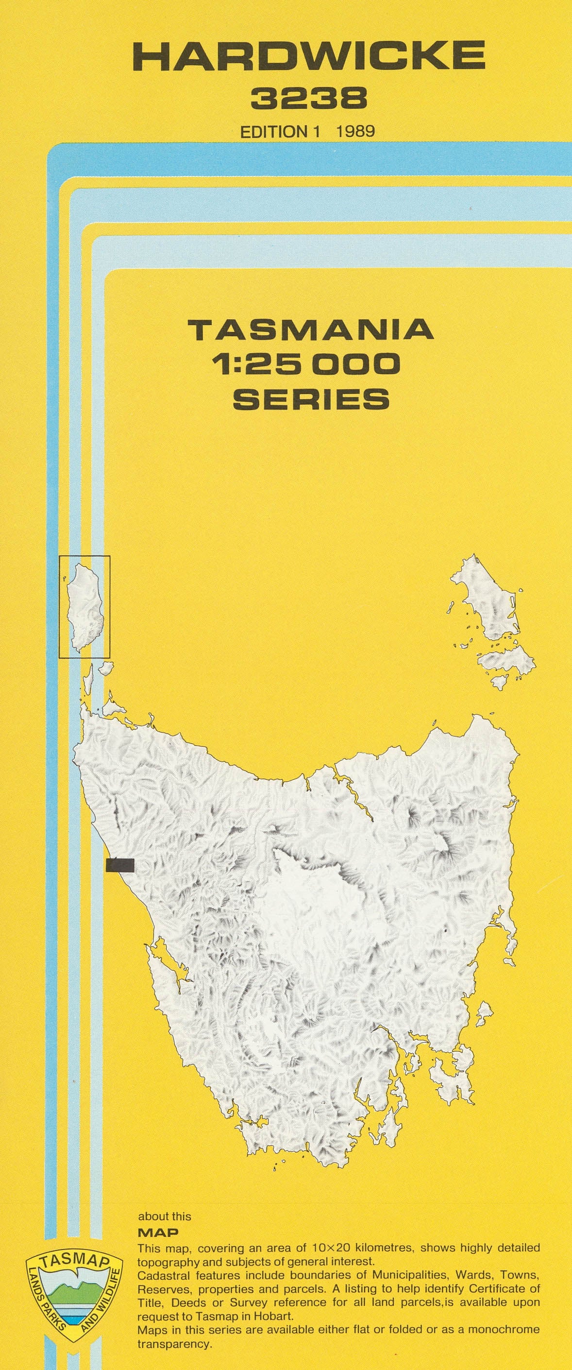 Cover of Hardwicke 3238 1:25 000 map