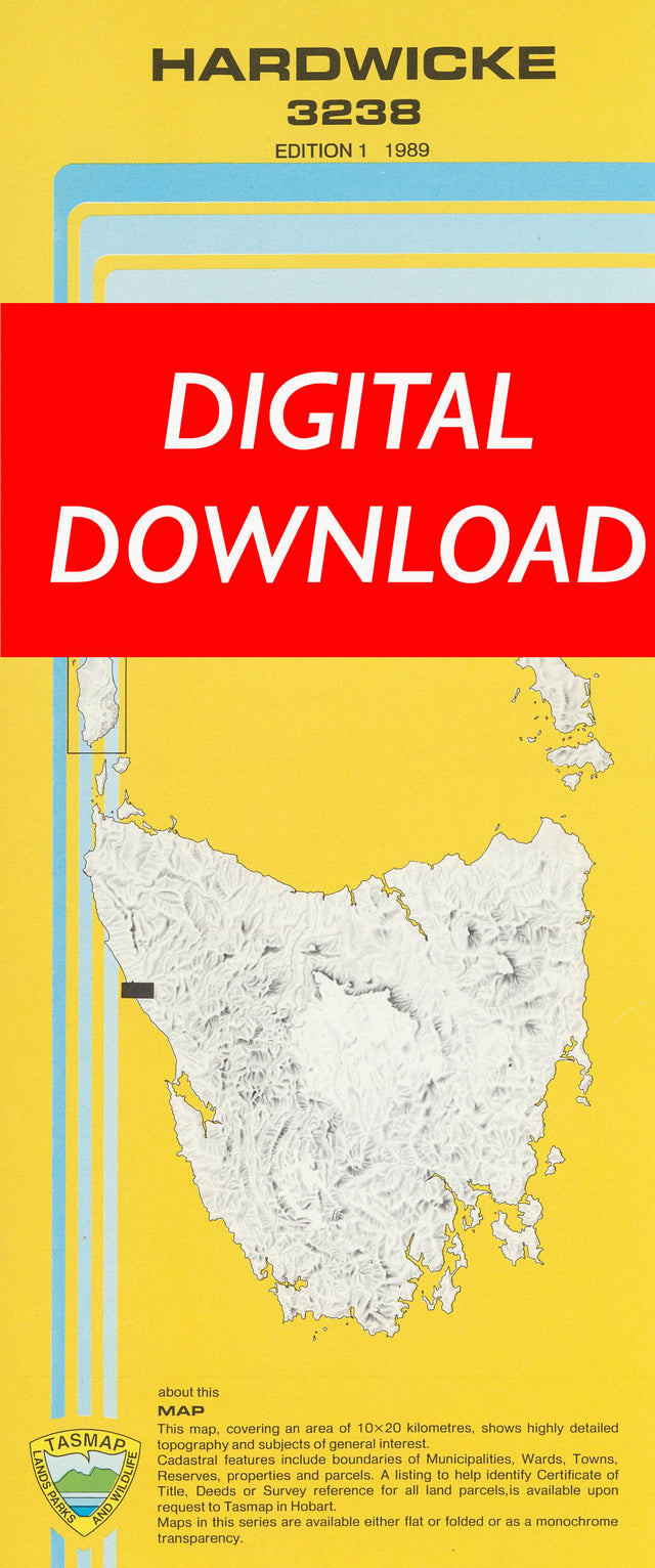 Cover of digital Hardwicke 3238 1:25 000 map