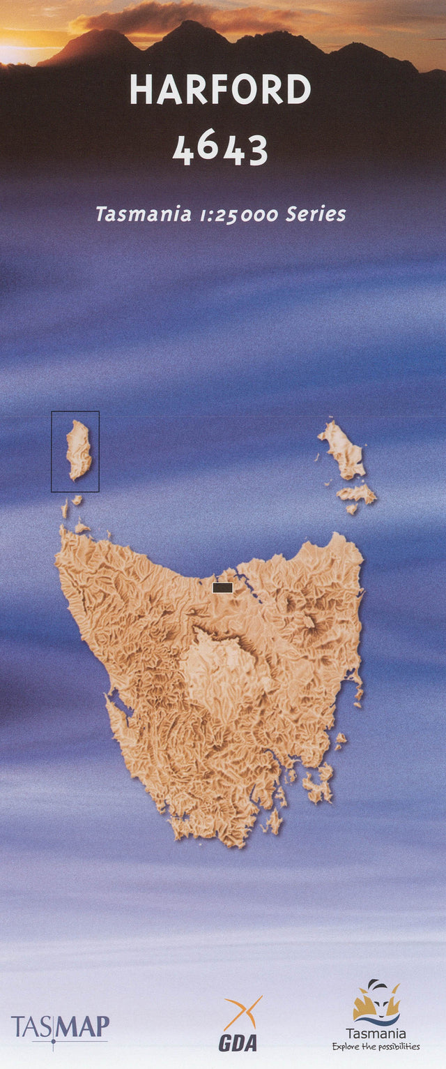 Cover of Harford 4643 1:25 000 map