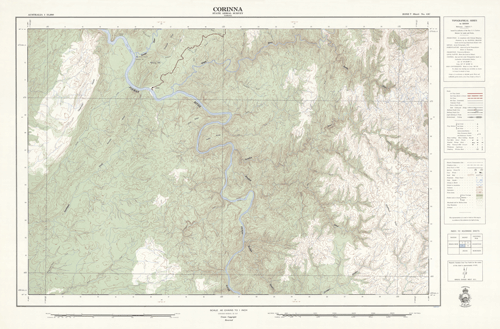 Historic Map Corinna C thumbnail