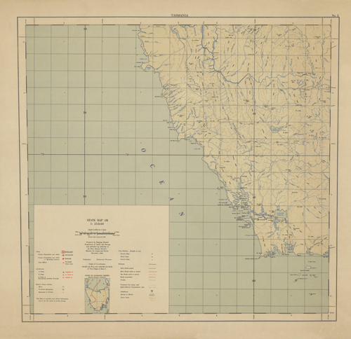 Historic Map of Tasmanian Section 5 thumbnail