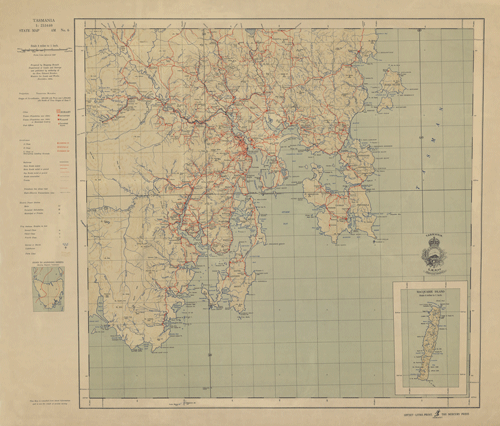Historic Map of Tasmanian Section 6 thumbnail