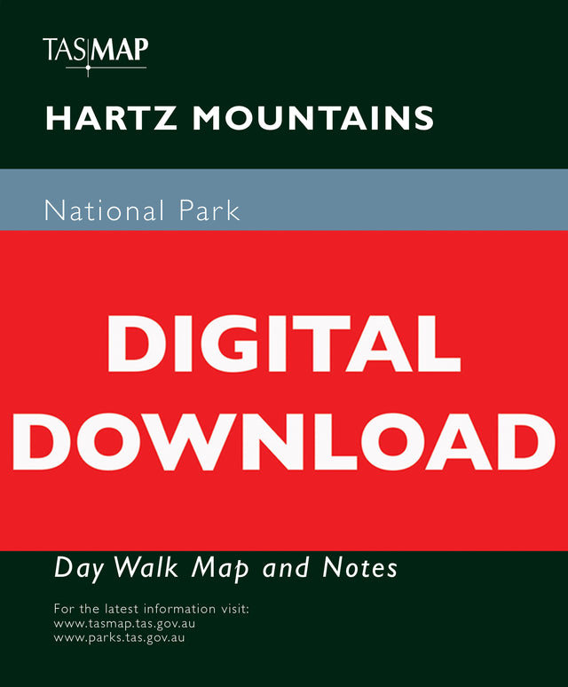 Cover of digital Hartz Mountains Day Walk map