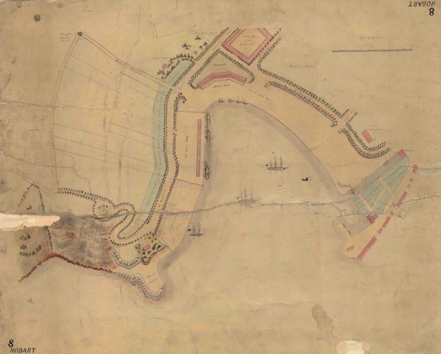 Historic Map of Hobart 8 thumbnail