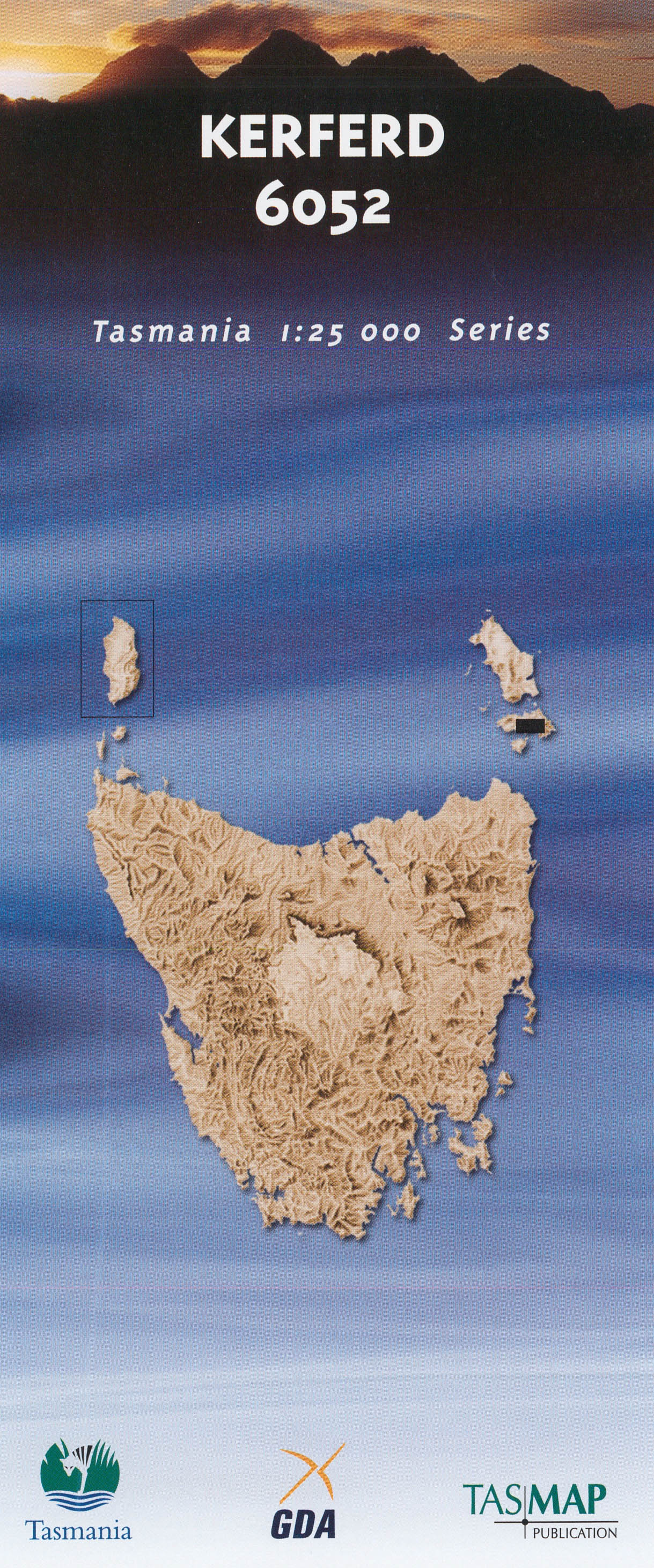 Cover of Kerferd 6052 1:25 000 map