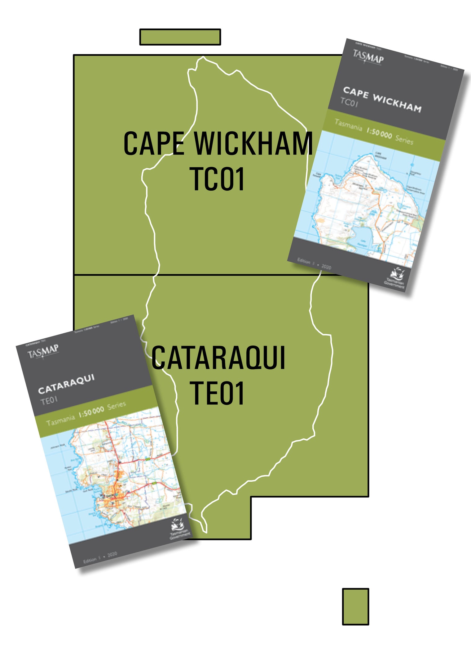 King Island 1:50 000 bundle inclusions