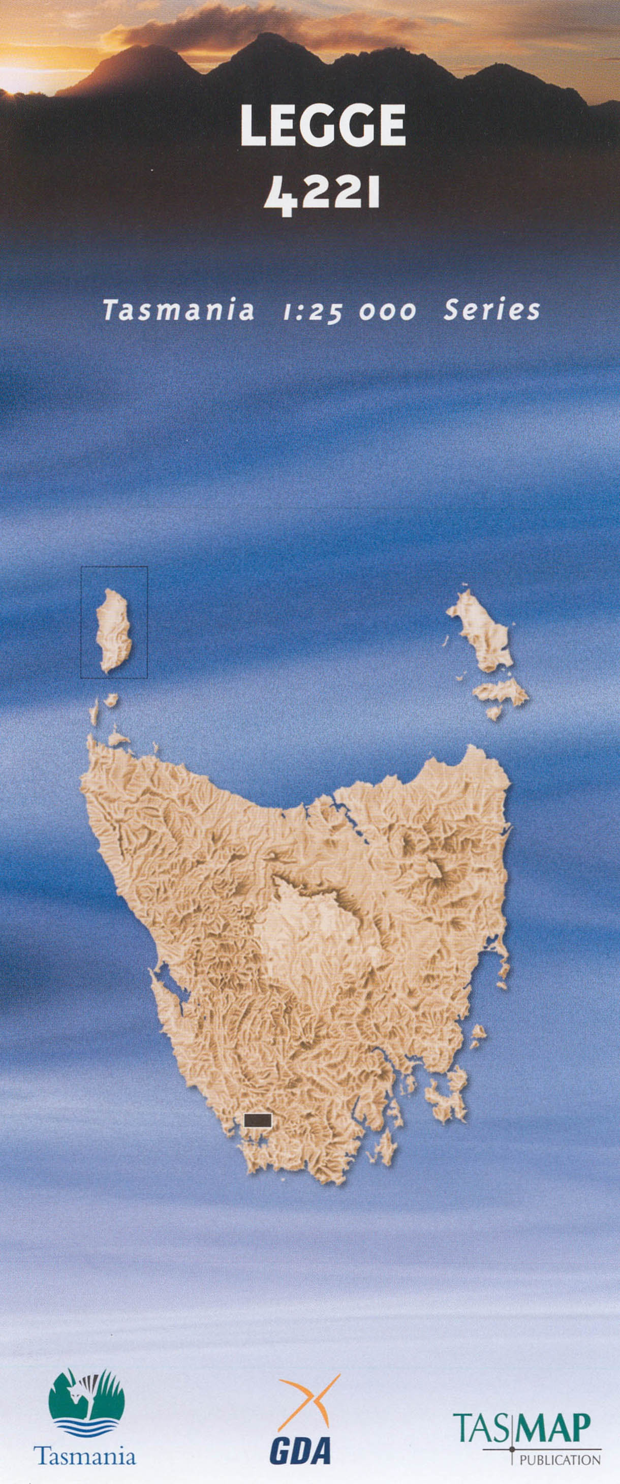 Cover of Legge 4221 1:25 000 map