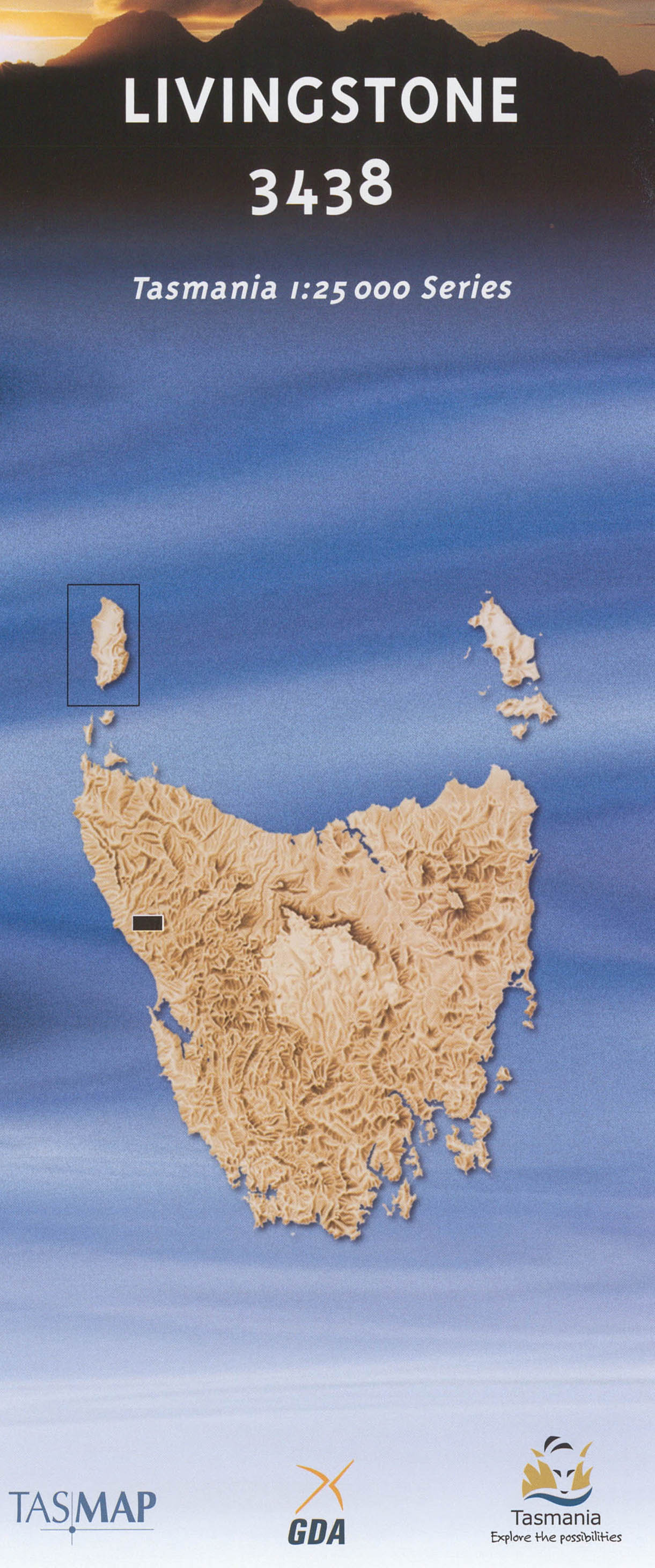Cover of Livingstone 3438 1:25 000 map
