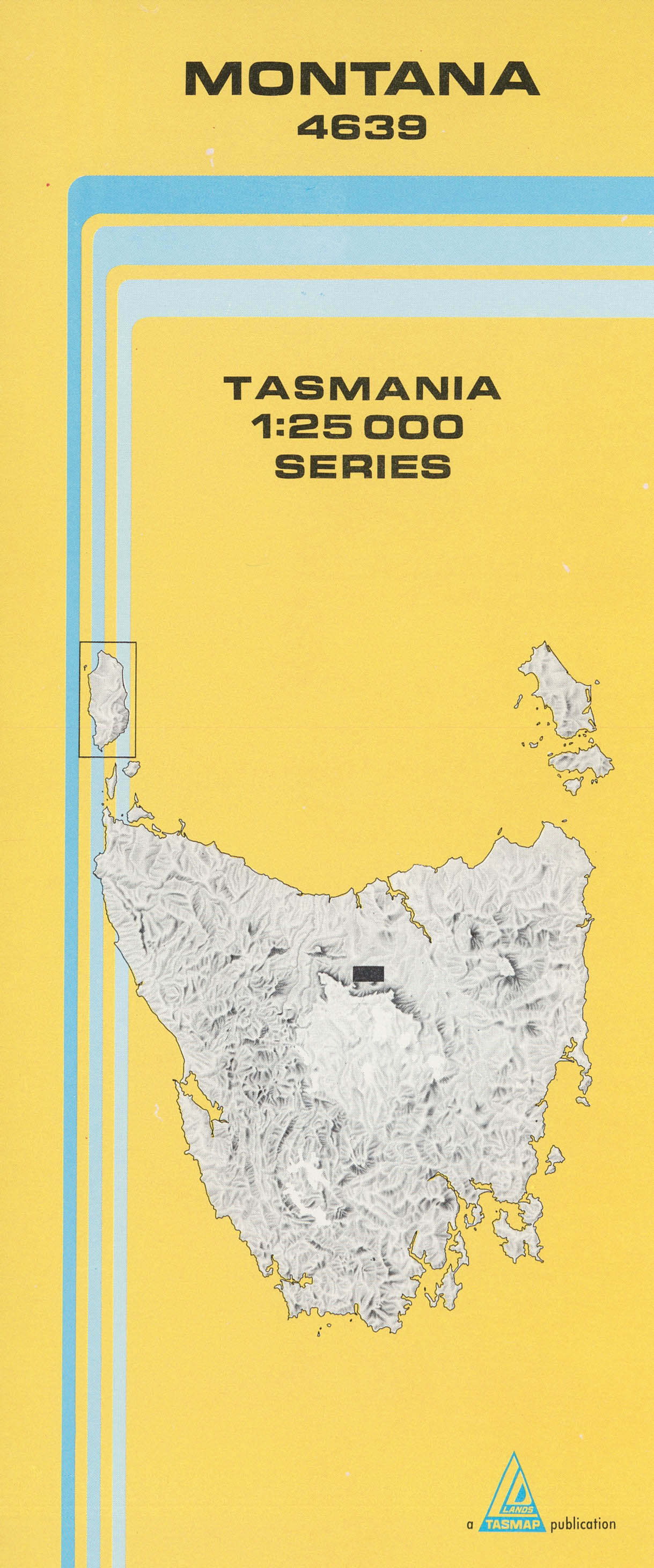 Cover of Montana 4639 1:25 000 map