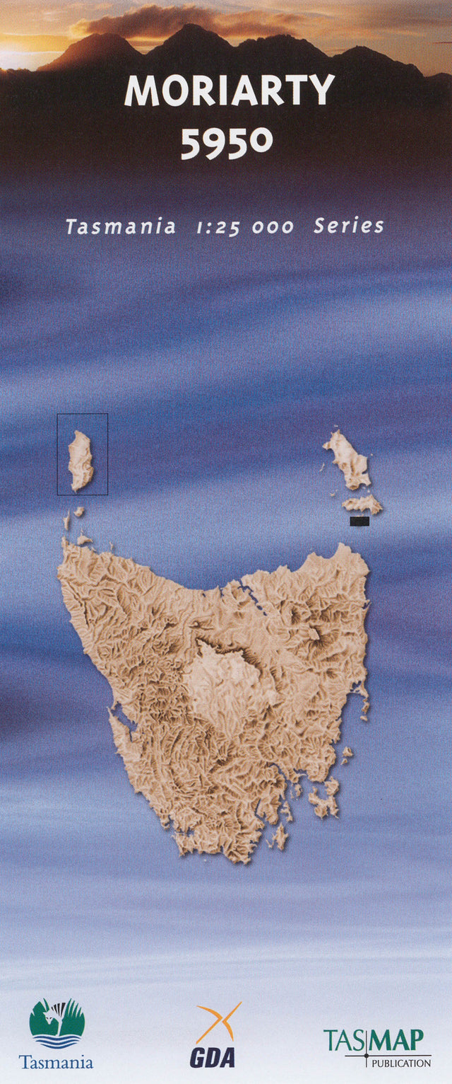 Cover of Moriarty 5950 1:25 000 map