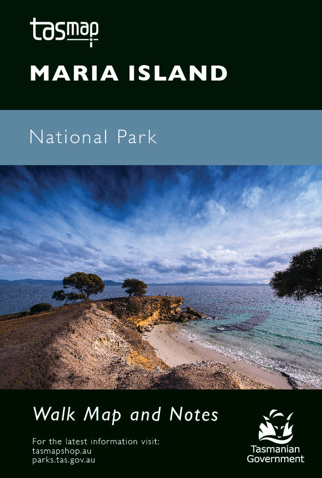 Maria Island National Park Walk Map and Notes cover