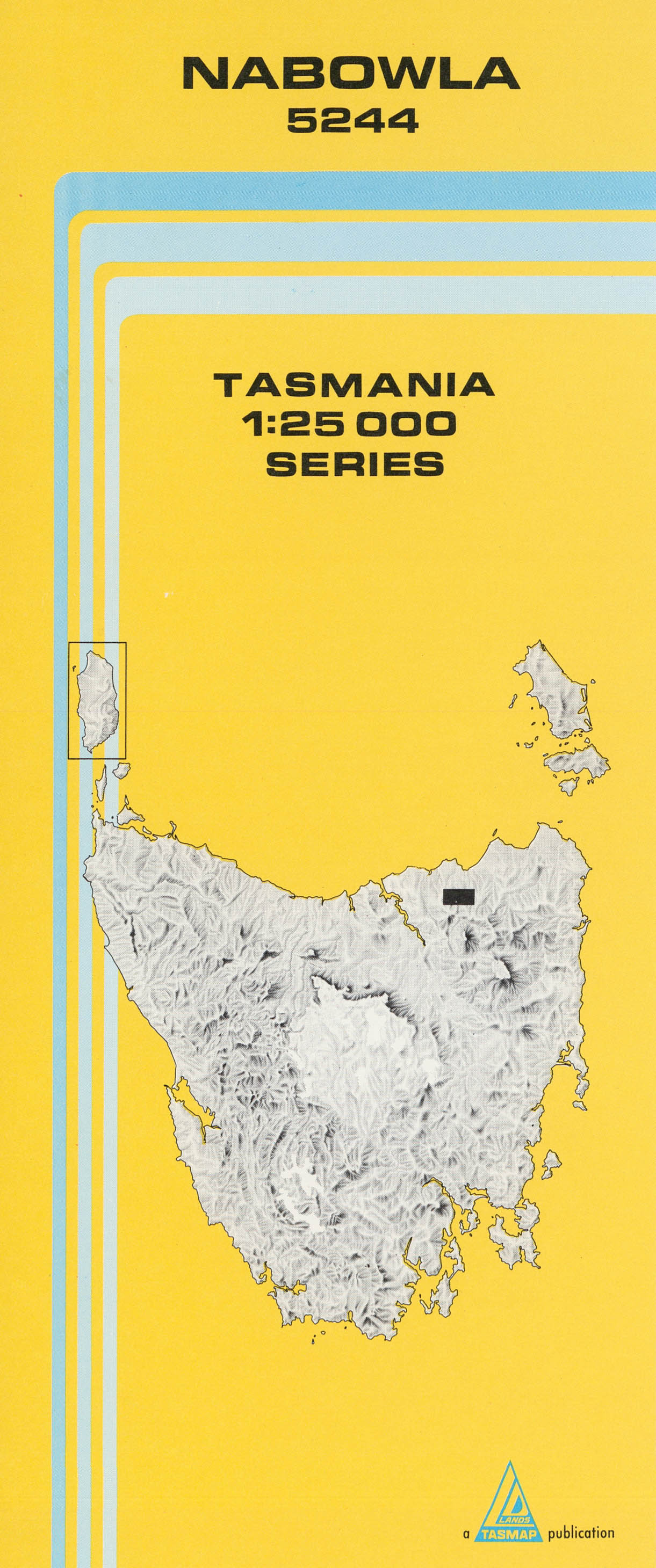 Cover of Nabowla 5244 1:25 000 map