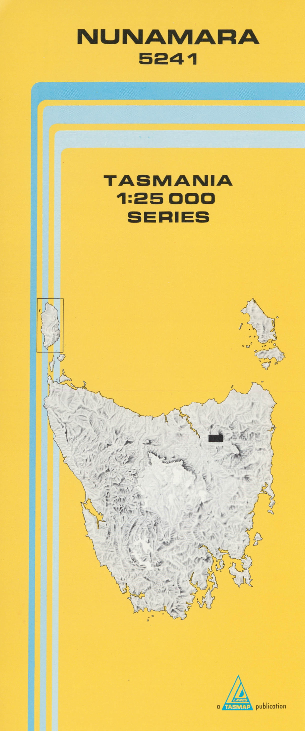 Cover of Nunamara 5241 1:25 000 map