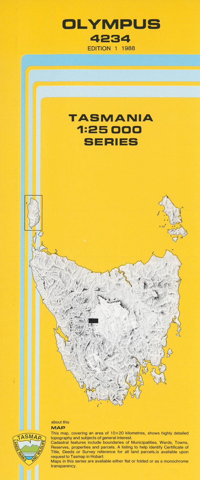 Cover of Olympus 4234 1:25 000 map