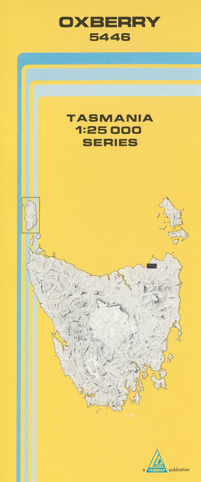 Cover of Oxberry 5446 1:25 000 map