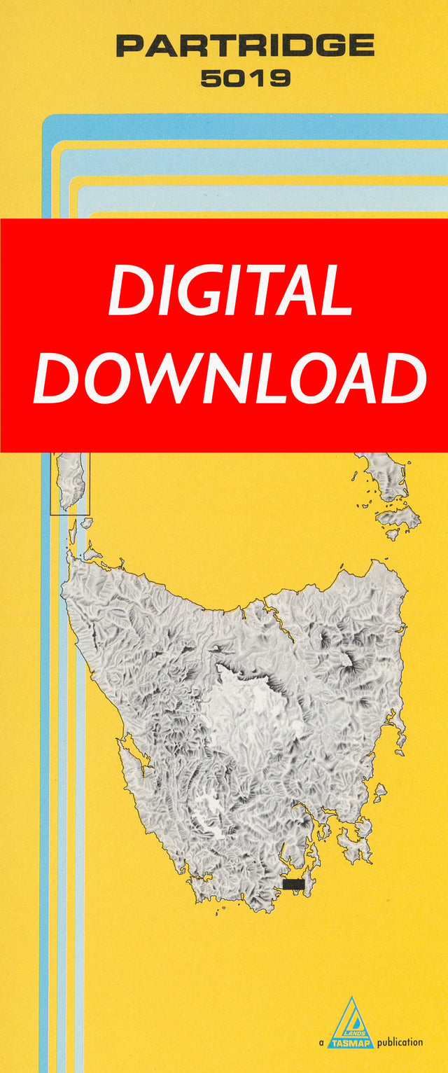 Cover of digital Partridge 5019 1:25 000 map
