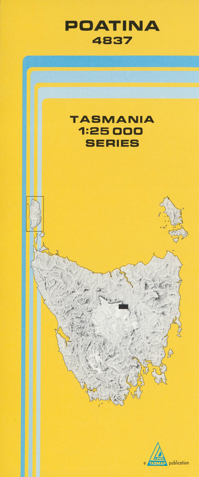 Cover of Poatina 4837 1:25 000 map