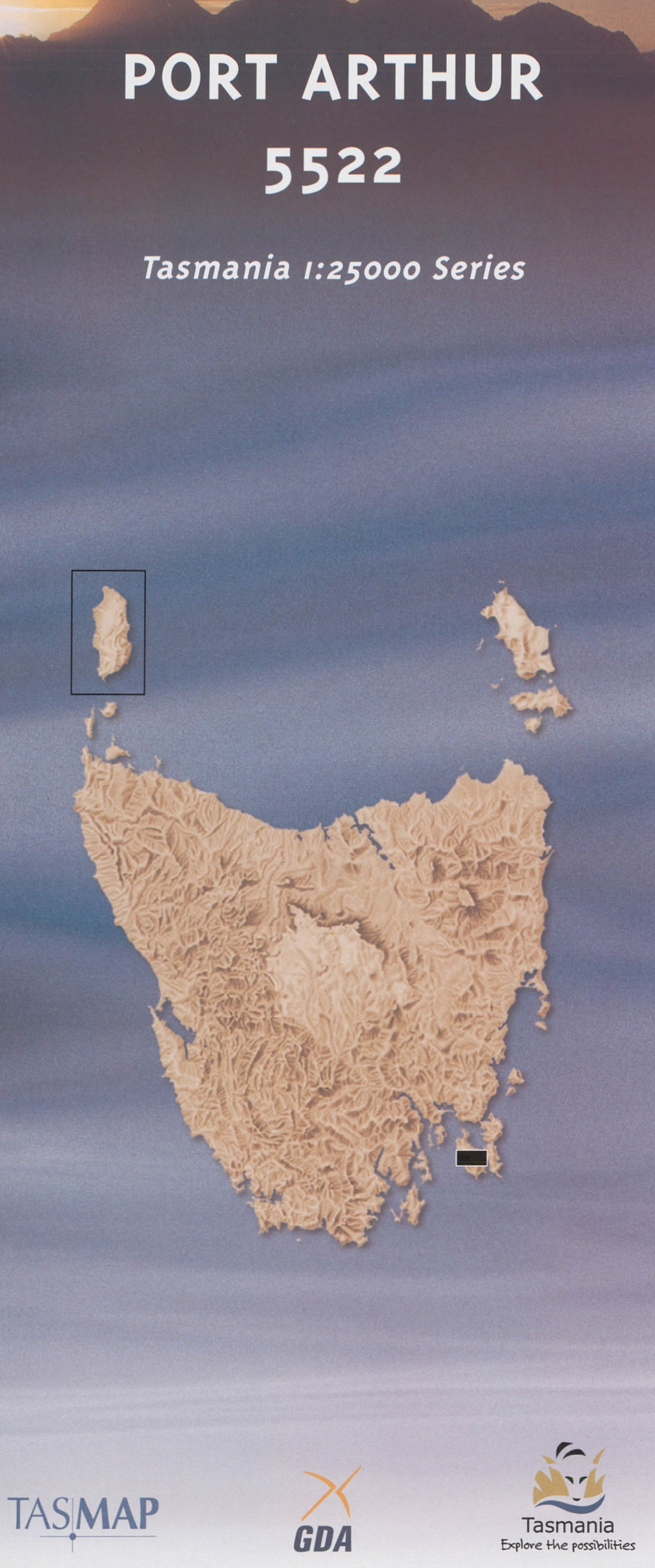 Cover of Port Arthur 5522 1:25 000 map