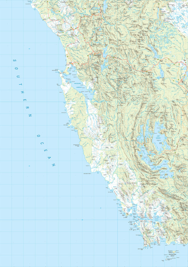 Thumbnail of South West 1:250 000 map