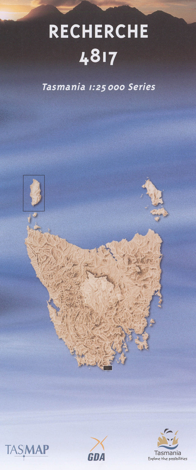 Cover of Recherche 4817 1:25 000 map