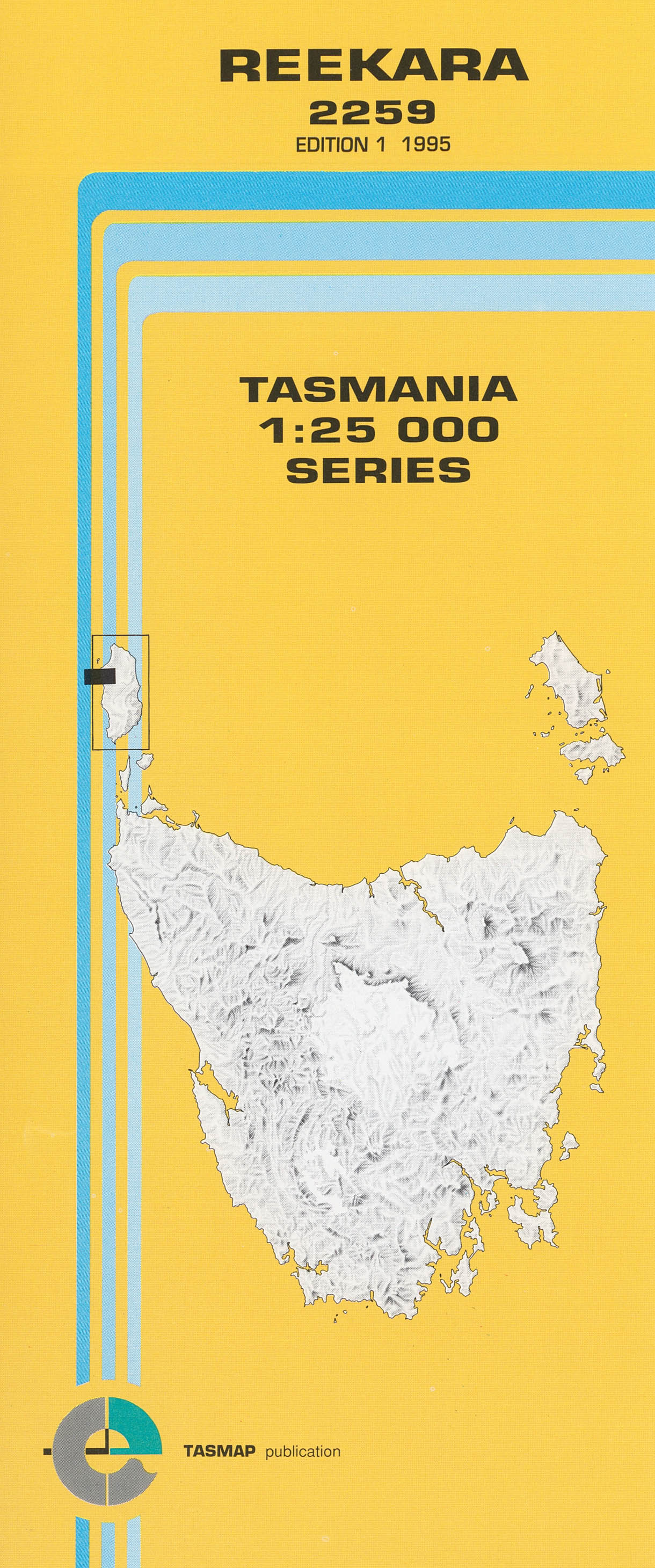 Cover of Reekara 2259 1:25 000 map