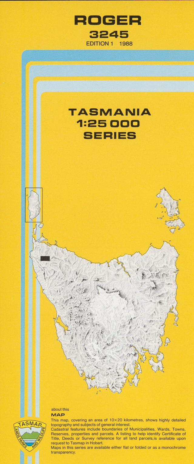 Cover of Roger 3245 1:25 000 map
