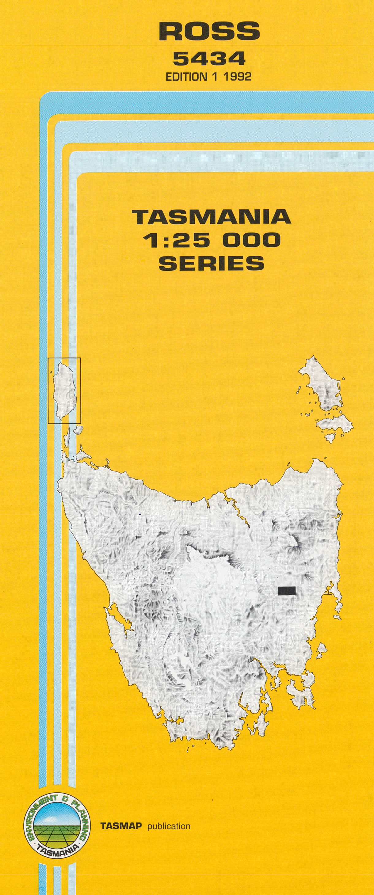 Cover of Ross 5434 1:25 000 map
